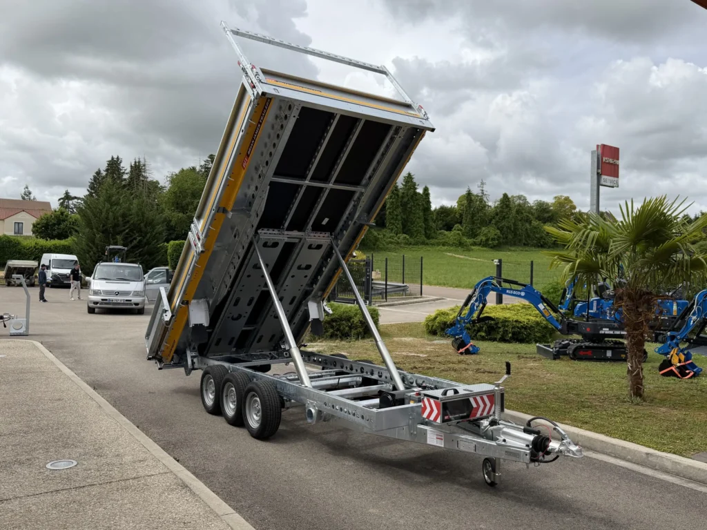 TIPPER 4020-35-3-12 / 3500 KG (3 essieux) - Photo 8