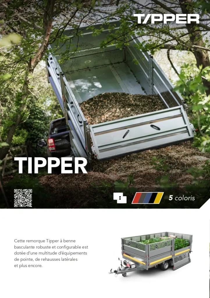 TIPPER 3620-35-2-12 / 3500 KG (2 Essieux) - Photo 5